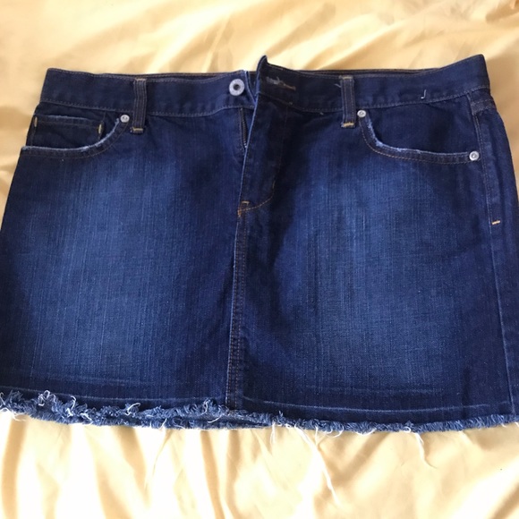 Old Navy Dresses & Skirts - Old Navy Ultra low rise denim skirt